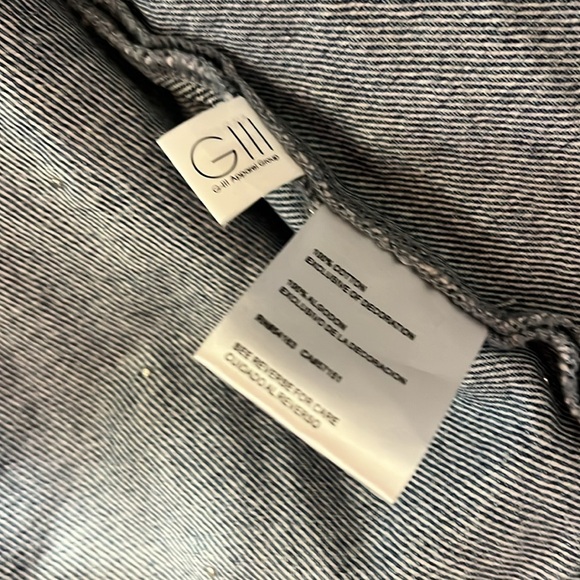 NWT NFL G-III 4her Carl Banks Game Ball Denim Jacket Indianapolis Colts football - Picture 11 of 13